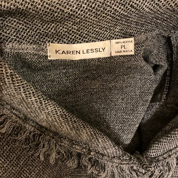 Vintage Crop Jacket w/t Leather trim - Picture 8 of 8